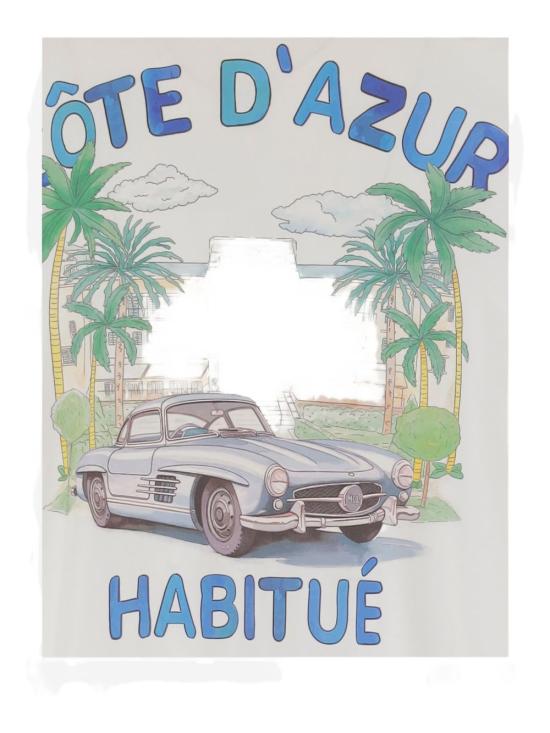 25SS 세인트바쓰 반팔 티셔츠 TSHM001 05708H White - MC2 SAINT BARTH