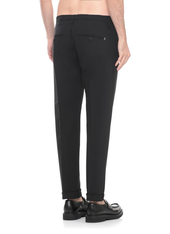 25FW 돈답 스트레이트 팬츠 UP235 TS0009 XXX999 Black - DONDUP