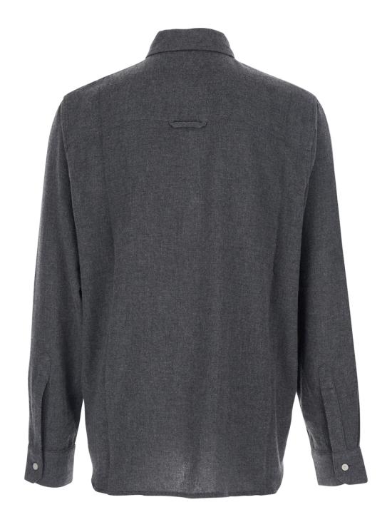 25FW 원 헌드레드 긴팔 셔츠 391514291EIFFELTOWER Grey - WON HUNDRED