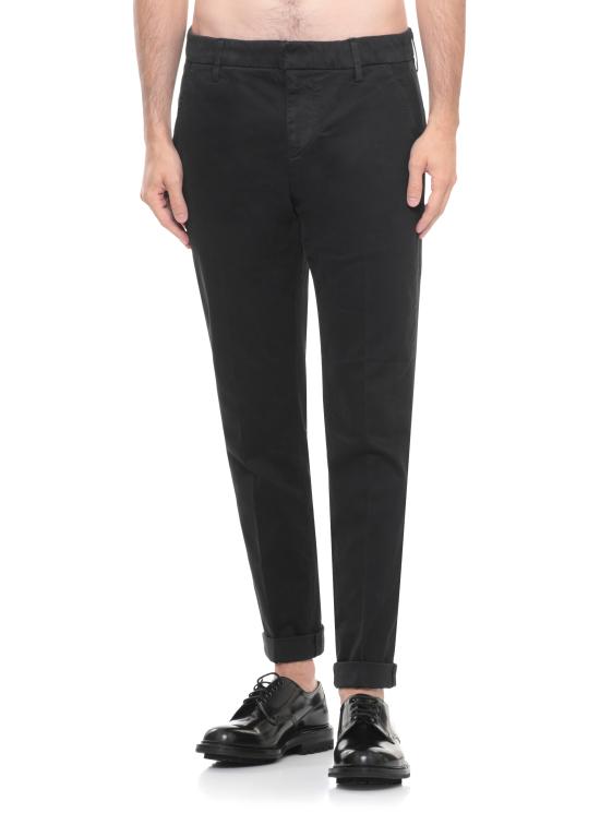 25FW 돈답 스트레이트 팬츠 UP235 GSE043 PTD999 Black - DONDUP