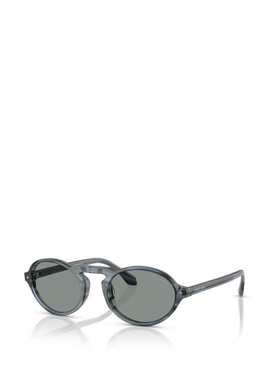 26FW 조르지오 아르마니 선글라스 AR8219U 634356 STRIPED BLUE - GIORGIO ARMANI