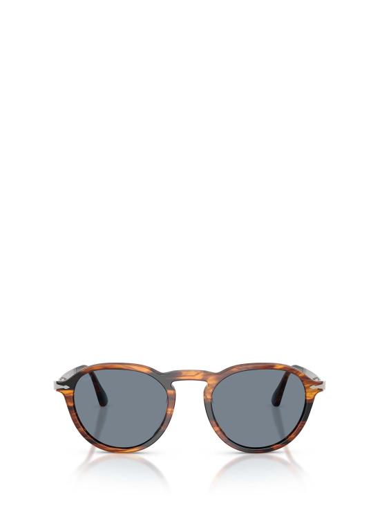 26FW 페르솔 선글라스 PO3383S 123556 STRIPED BLACK BROWN