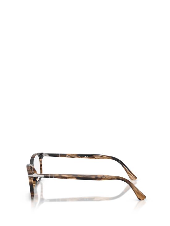 26FW 페르솔 안경 PO3189V 1236 STRIPED BLACK GREISH BROWN - PERSOL