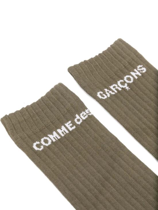 25FW 꼼데가르송 양말 PP K501 0513 KHAKI - COMME DES GARCONS