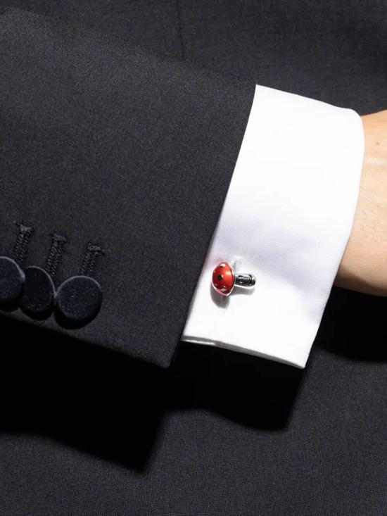 25FW 폴 스미스 커프스 링크/타이 홀더 M1A CUFF TTOAD 25 RED - PAUL SMITH