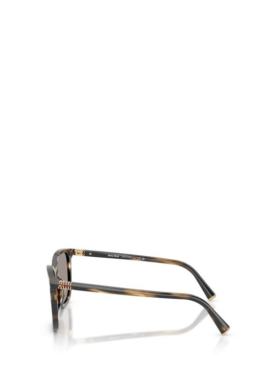 26FW 미우미우 선글라스 MU B03S 25E80Q STRIPED LODEN - MIU MIU