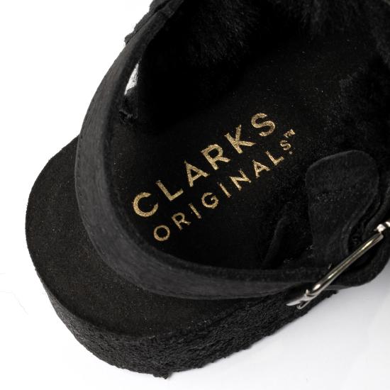  클락스 샌들 26174498 BLACK WOOL LINED - CLARKS