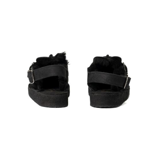  클락스 샌들 26174498 BLACK WOOL LINED - CLARKS