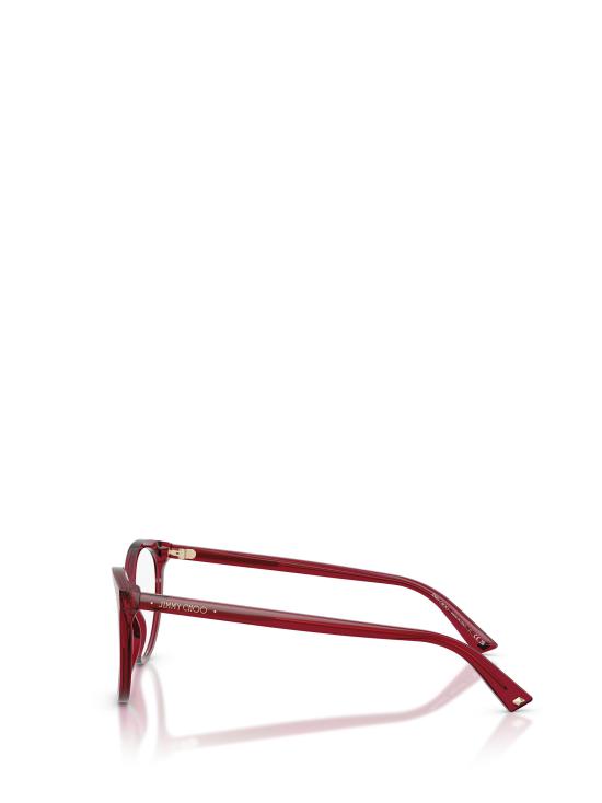 26FW 지미추 안경 JC3047 5062 TRANSPARENT CRANBERRY - JIMMY CHOO