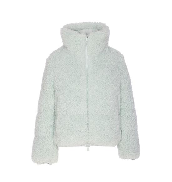 25FW 세이브더덕 Kennie 케니 페이크 퍼 푸퍼 자켓 D31990W CURL2190067 Blue