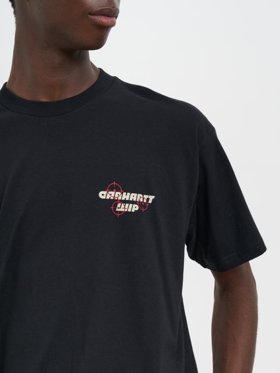 25FW 칼하트 WIP 반팔 티셔츠 MI03549289XX Black - CARHARTT WIP