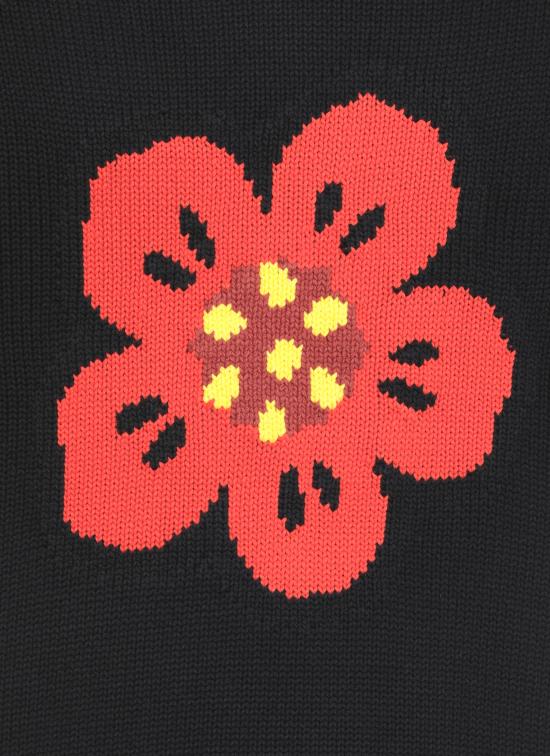 25FW 겐조 스웨터 FF65PU744 3LA99J Black - KENZO