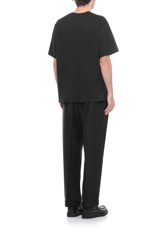 25FW 겐조 반팔 티셔츠 FF55TS491 4SG99J Black - KENZO