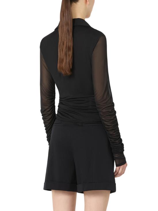 25FW 막스마라 긴팔 티셔츠 2521946088600 NERO - MAX MARA