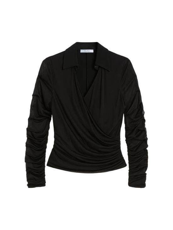 25FW 막스마라 긴팔 티셔츠 2521946088600 NERO