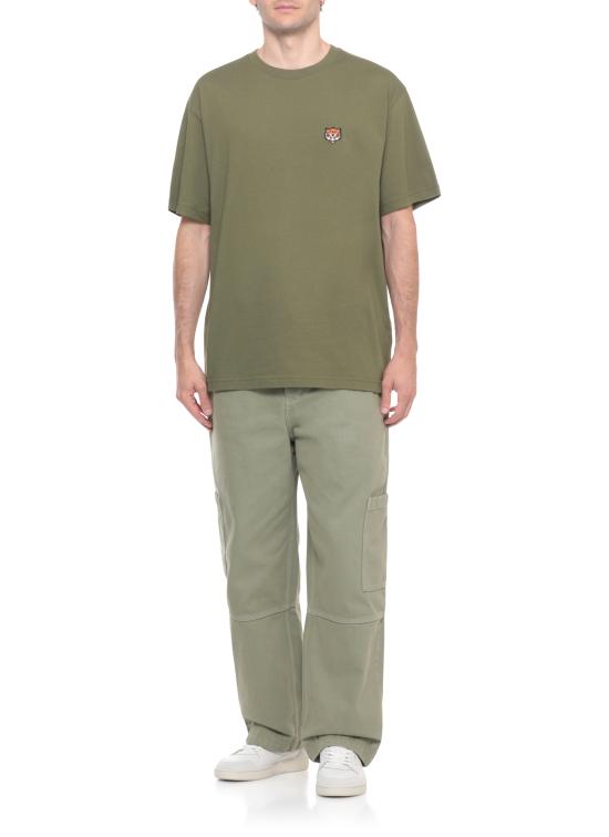 25FW 겐조 반팔 티셔츠 FF55TS527 4SG50 Green - KENZO