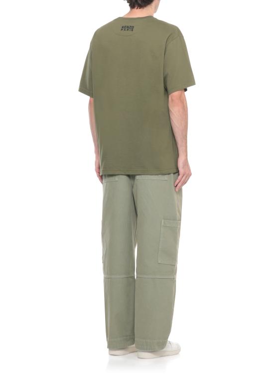 25FW 겐조 반팔 티셔츠 FF55TS527 4SG50 Green - KENZO