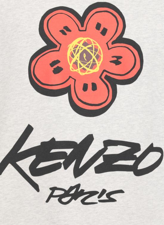 25FW 겐조 긴팔 티셔츠 FF65SW252 4MC93 Grey - KENZO