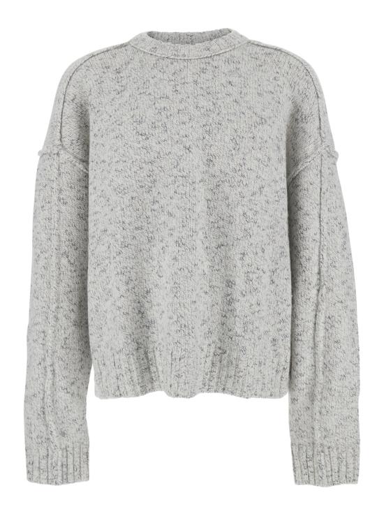 25FW 원 헌드레드 스웨터 387711105WHITECOMB Grey