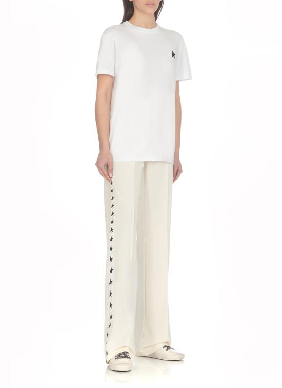 25FW 골든구스 반팔 티셔츠 GWP01220 P000593 10364 STAR WS White - GOLDEN GOOSE