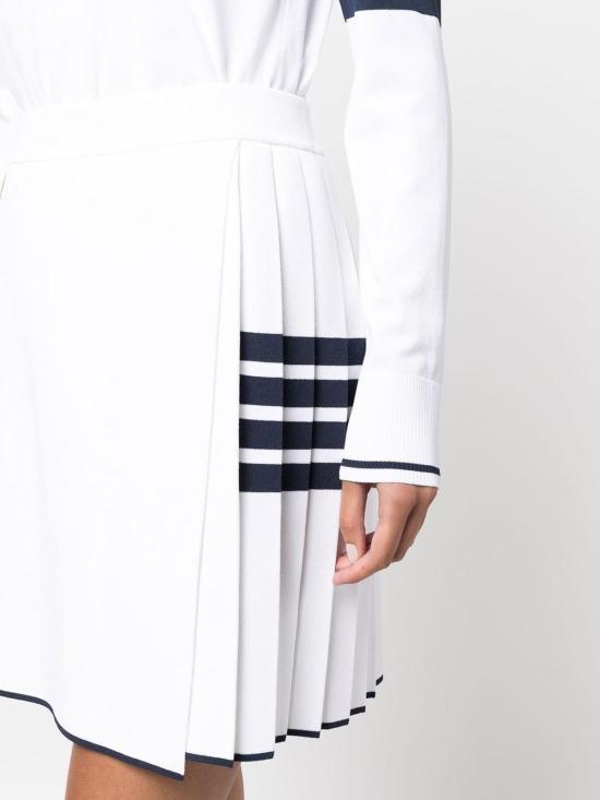  톰브라운 숏 원피스 FKK109AY5501100 White - THOM BROWNE