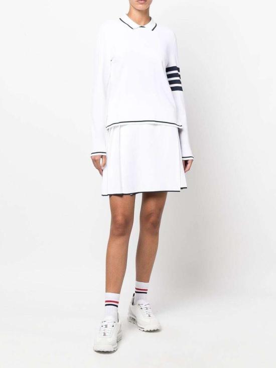  톰브라운 숏 원피스 FKK109AY5501100 White - THOM BROWNE