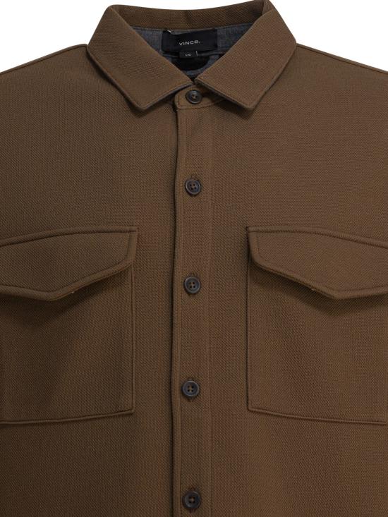 25FW 빈스 자켓 MS1629026A515MED Brown - VINCE