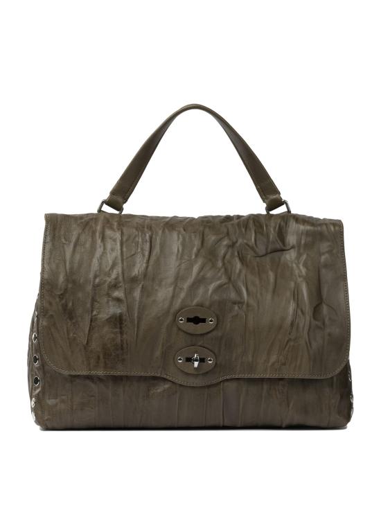 26FW 자넬라토 토트백 POSTINA PLISSE M0680902090000Z0413 Green