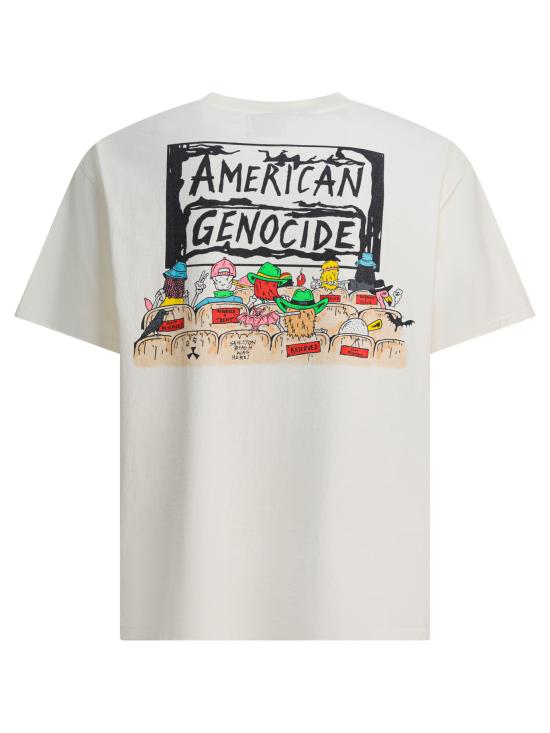 25FW 갤러리 디파트먼트 반팔 티셔츠 SBT 10252LIGHT ARCHIVAL WHITE White - GALLERY DEPT