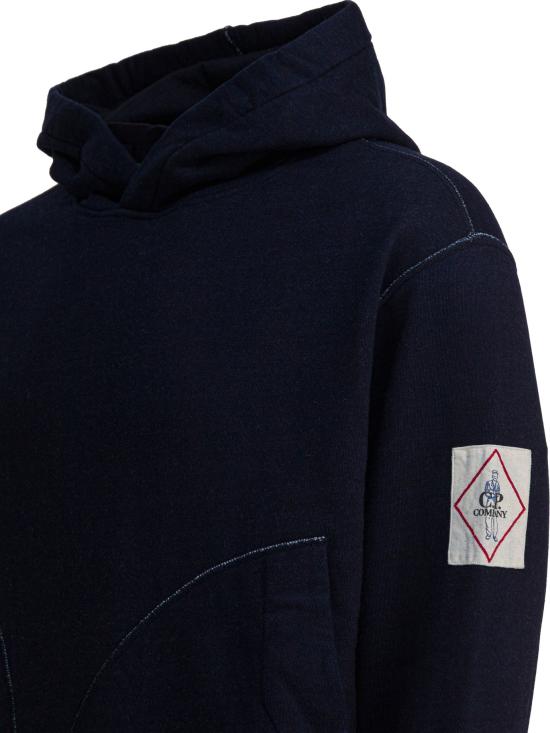 25FW 씨피 컴퍼니 긴팔 티셔츠 19CMSS181A110469WD08 Blue - C.P. COMPANY