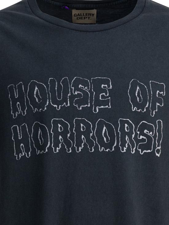 26SS 갤러리 디파트먼트 반팔 티셔츠 HT 10053VINTAGE BLACK Grey - GALLERY DEPT