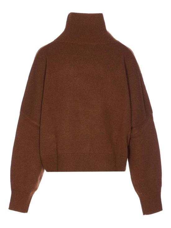 25FW 루루 드 세종 터틀넥 LUKEBROWN Brown - LOULOU DE SAISON