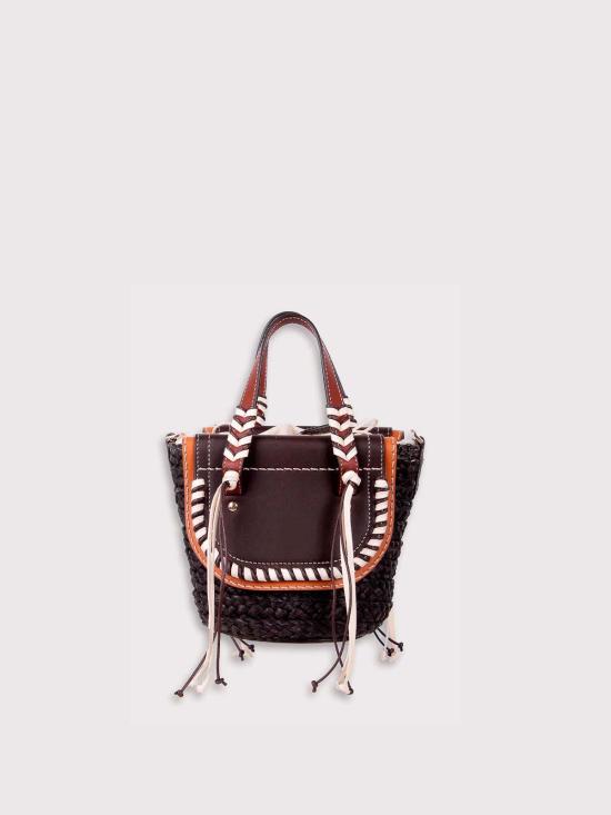 26SS 쿠바 랩 토트백 8056420208580EBONY Brown - CUBA LAB