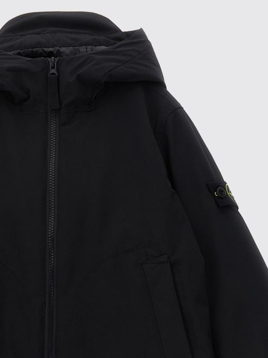 25FW [키즈] 스톤 아일랜드 캐주얼 자켓 4100001S0A27 V0029 Black - STONE ISLAND
