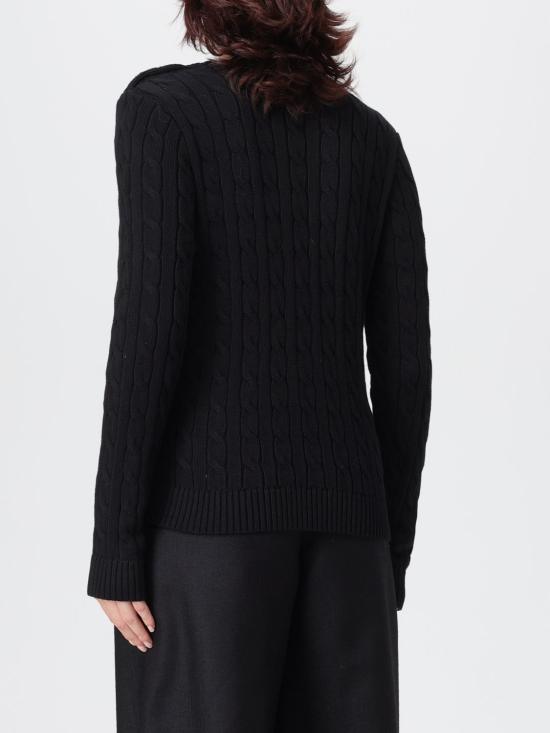 25FW 랄프 로렌 스웨터 200932223 001 Black - RALPH LAUREN