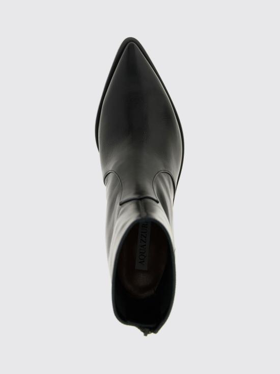 25FW 아쿠아주라 뮬/슬리퍼 BNWMIDB0NSI 000 Black - AQUAZZURA