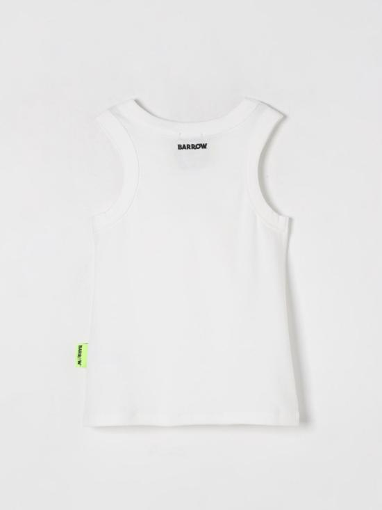 25FW [키즈] 바로우 탑 S5BKJGTA202 002 White - BARROW