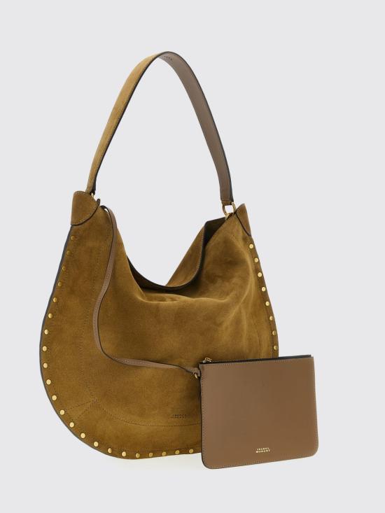 26SS 이자벨마랑 OSKAN 오스칸 문 숄더백 PP0200FAB2C03M 50TA Beige - ISABEL MARANT