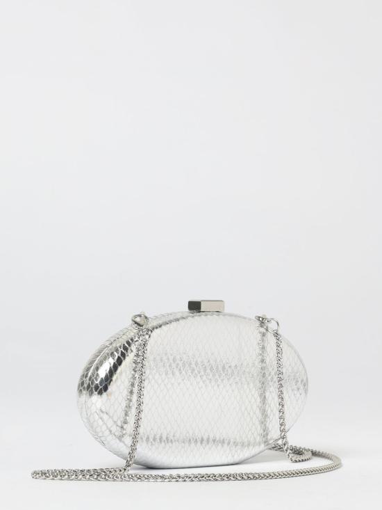 25FW 저스트까발리 클러치/파우치 79RA4BZ4ZS816 900 Silver - JUST CAVALLI