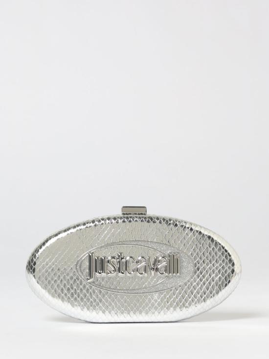 25FW 저스트까발리 클러치/파우치 79RA4BZ4ZS816 900 Silver