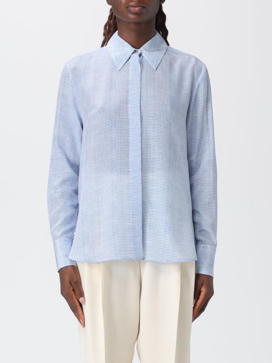 25FW 막스마라 스튜디오 셔츠 2526116031600 001 Sky Blue