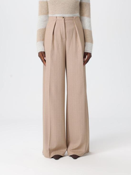 25FW 막스마라 스트레이트 팬츠 2526786128600 003 Beige