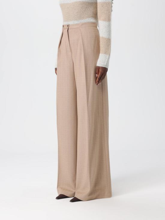 25FW 막스마라 스트레이트 팬츠 2526786128600 003 Beige - MAX MARA