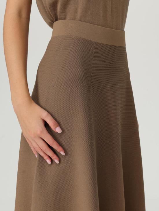 25FW 막스마라 롱 스커트 2521306018600 004 Brown - MAX MARA
