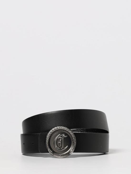 25FW 저스트까발리 벨트 79QA6F60ZSD75 899 Black - JUST CAVALLI