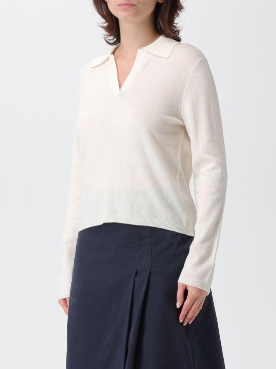 25FW 막스마라 폴로 티셔츠 2526366058600 001 Ivory - MAX MARA