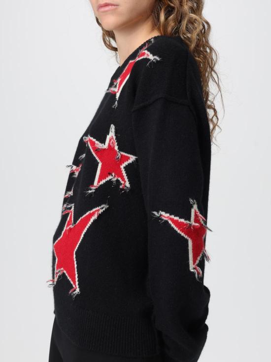 25FW 자딕앤볼테르 스웨터 KWSW02842 011 Black - ZADIG & VOLTAIRE