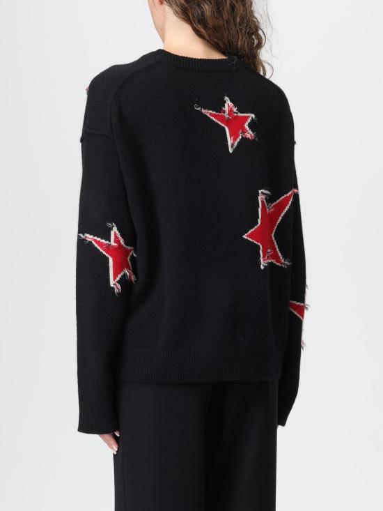 25FW 자딕앤볼테르 스웨터 KWSW02842 011 Black - ZADIG & VOLTAIRE