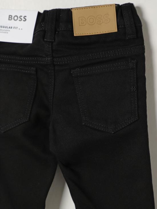 25FW [키즈] 보스 팬츠 J52440 09B Black - BOSS