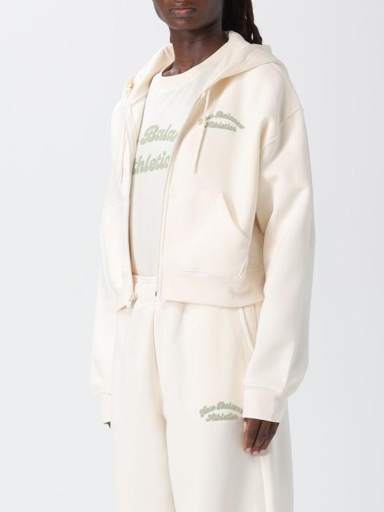 25FW 뉴발란스 트레이닝 상의 WJ53509PEF Cream - NEW BALANCE